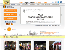 Tablet Screenshot of laguardiatoledo.info